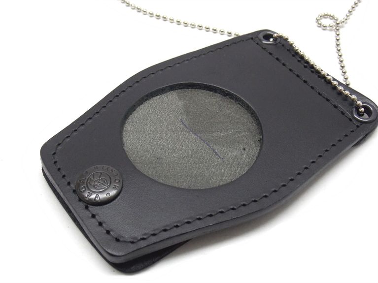 PORTA PLACCA CON CATENELLA E PASSANTE NEUTRO VEGA HOLSTER