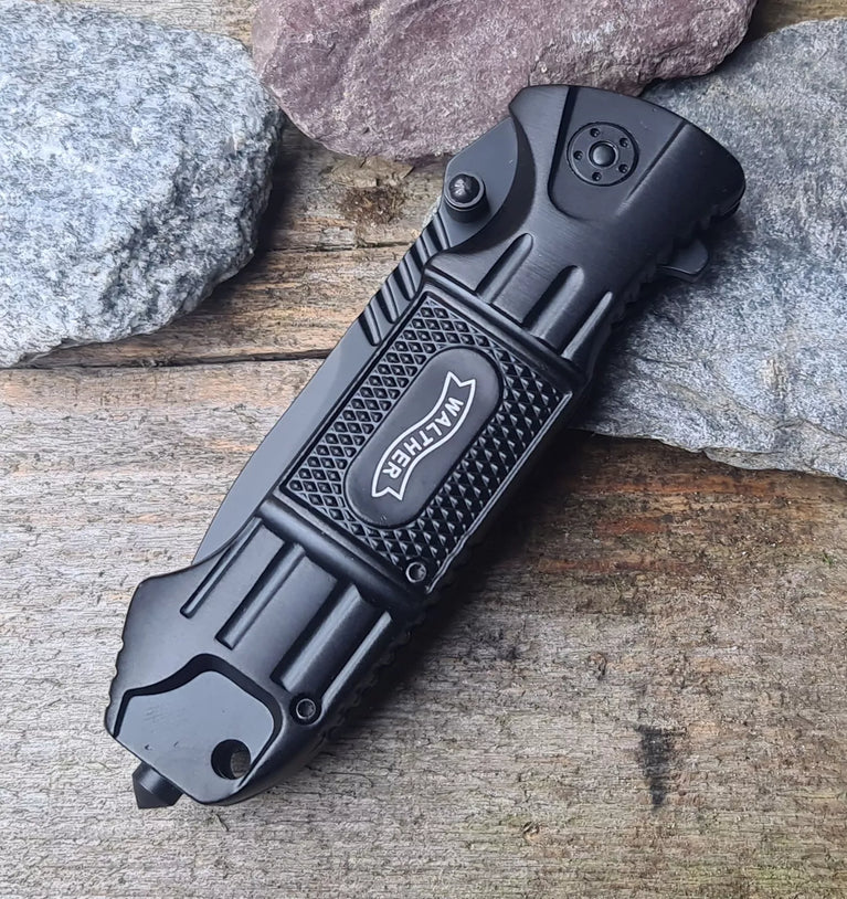 COLTELLO RICHIUDIBILE BLACK TAC WALTHER