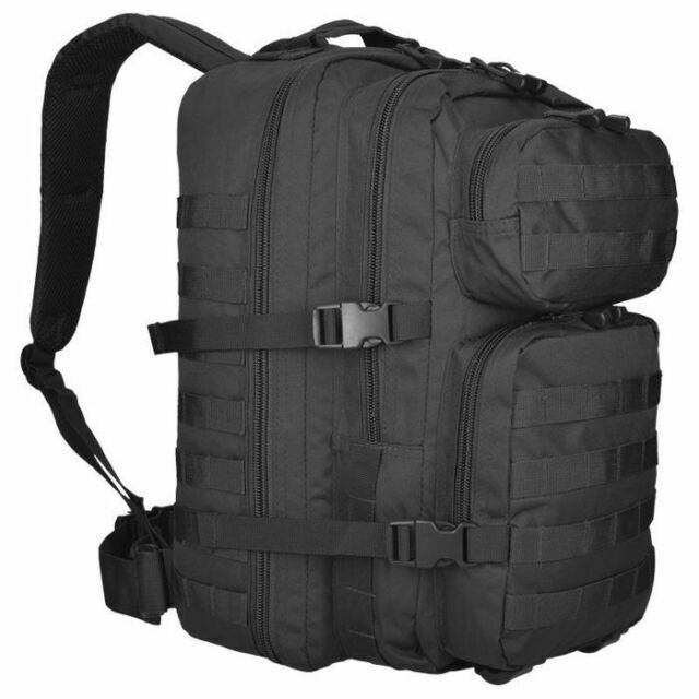 ZAINO TATTICO MILITARE 36 LG COLORE NERO MILTEC
