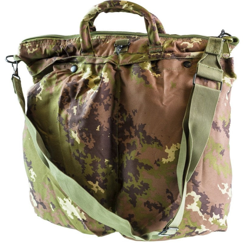 BORSA VOLO PILOTA PORTA CASCO ESERCITO VEGETATO MILTEC