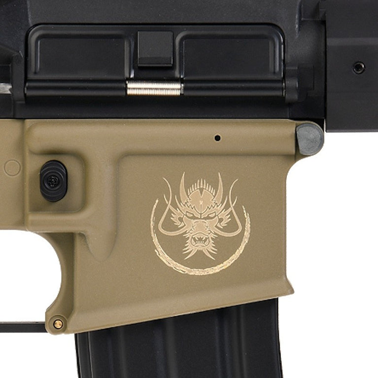 FUCILE SOFTAIR ELETTRICO M4 KENJI SHORT S TAN SAIGO DEFENSE