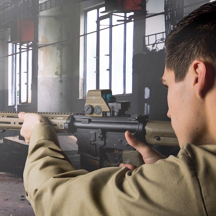 RED DOT Ultrashot M-Spec LQD COLORE NERO Sightmark