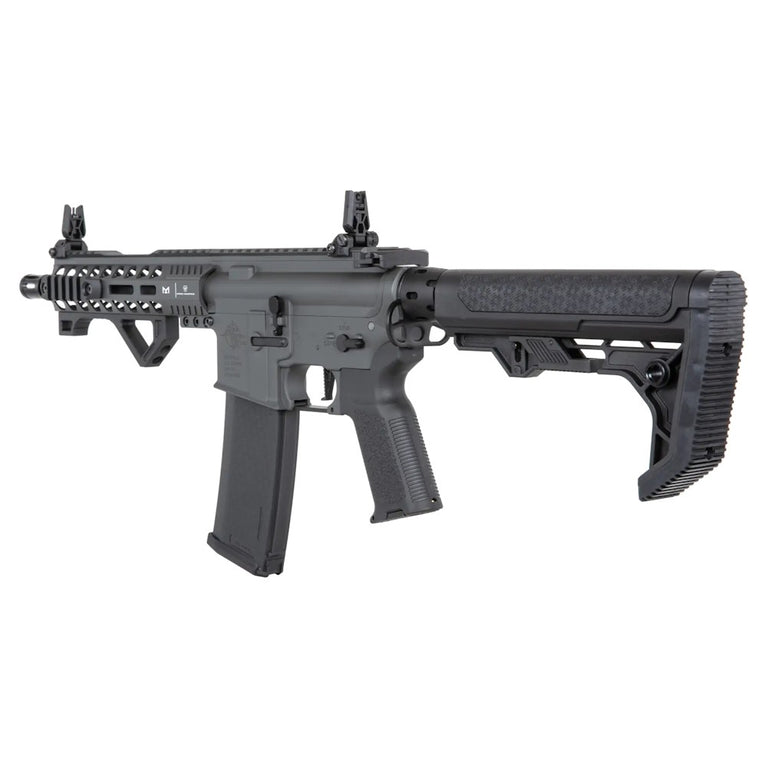 FUCILE SOFTAIR ELETTRICO RRA SA-P17 PRIME LIGHT OPS STOCK ASTER II ETU NERO/GRIGIO SPECNA ARMS