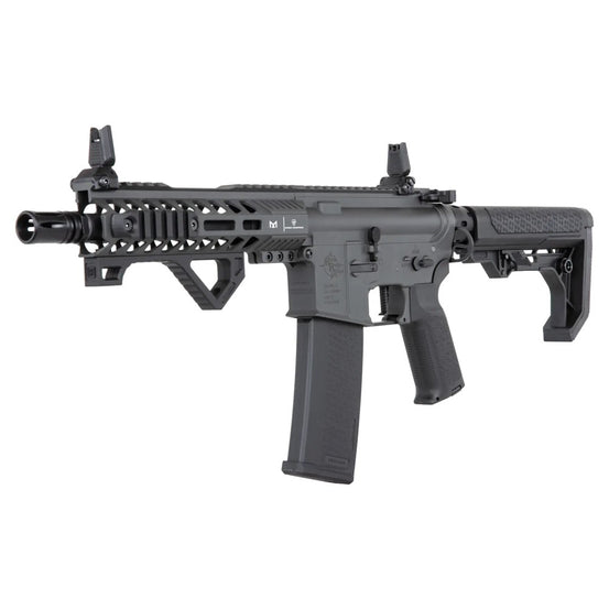 FUCILE SOFTAIR ELETTRICO RRA SA-P17 PRIME LIGHT OPS STOCK ASTER II ETU NERO/GRIGIO SPECNA ARMS