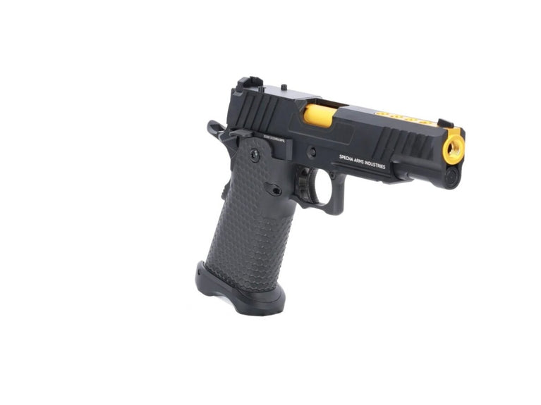 PISTOLA SOFTAIR A GAS/CO2 SA-VGP19 SERIE VAPOR NERA/DORATA SPECNA ARMS