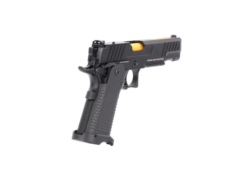 PISTOLA SOFTAIR A GAS/CO2 SA-VGP19 SERIE VAPOR NERA/DORATA SPECNA ARMS