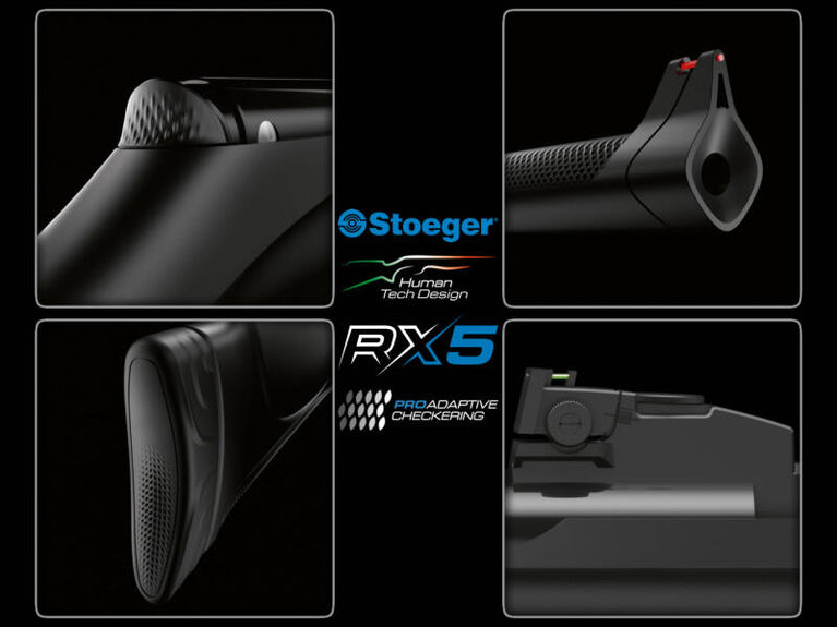 CARABINA RX5 SINTETICA NERA CAL. 4,5 <7,5J STOEGER