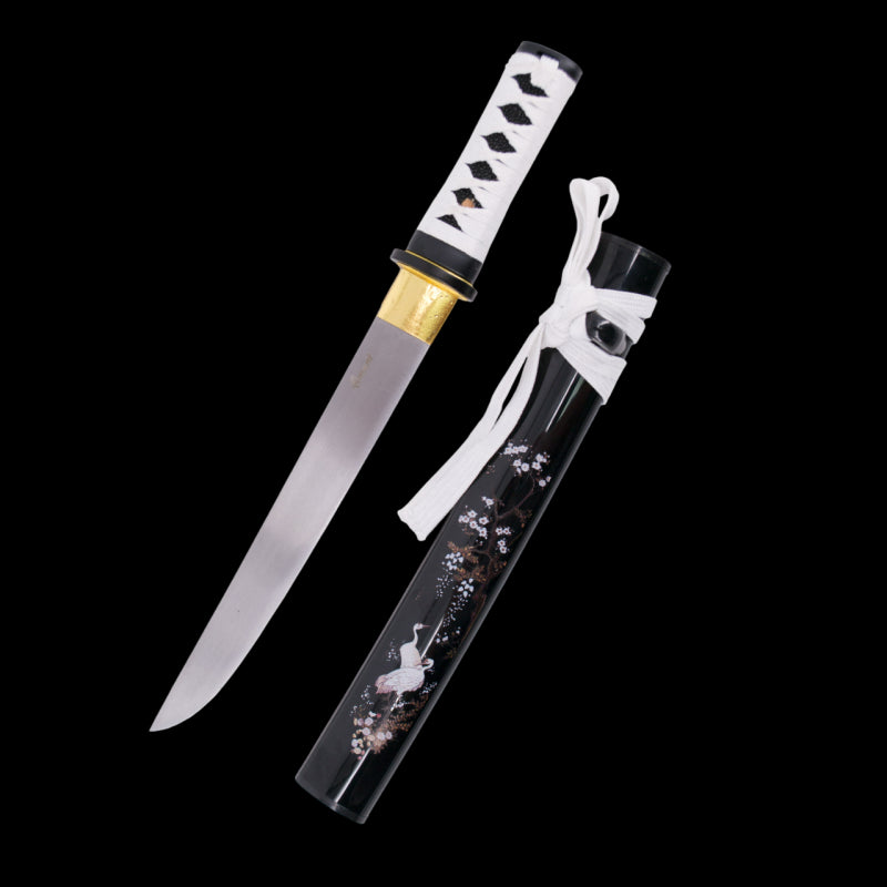 SPADA TANTO CON LAMA IN ACCIAIO AL CARBONIO CON FODERO SCURO S6046N THIRD AMONT