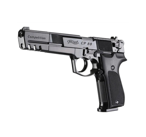 PISTOLA A CO2 CP88 COMP. 6'' NERA CAL.4,5 <7,5 J WALTHER UMAREX