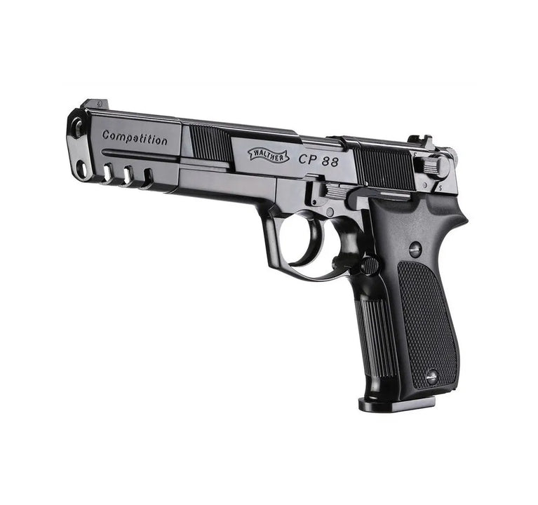 PISTOLA A CO2 CP88 COMP. 6'' NERA CAL.4,5 <7,5 J WALTHER UMAREX