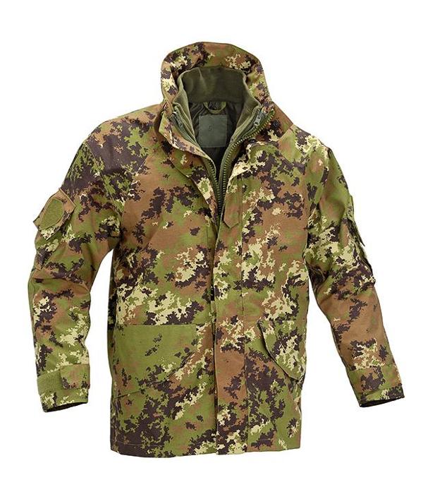 PARKA VEGETATO ULTIMA GENERAZIONE CON PILE INTERNO DEFCON 5