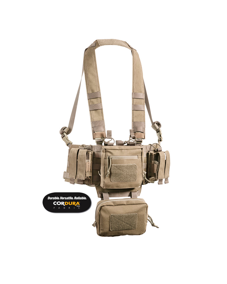 GILET TATTICO MINI RIG COYOTE OPENLAND