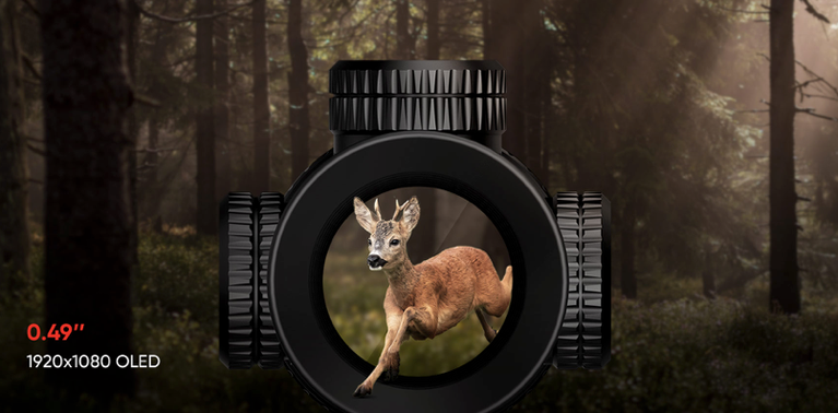 OTTICA DIGITALE CON VISIONE NOTTURNA ALPEX 4K LITE HIKMICRO