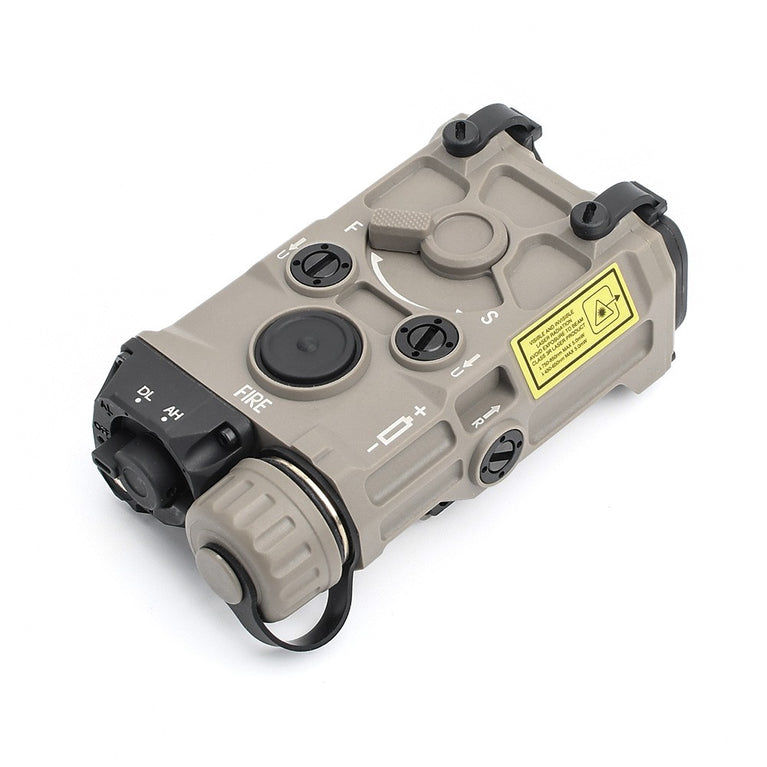 ANPEQ CON TORCIA E PUNTATORE LASER WADSN