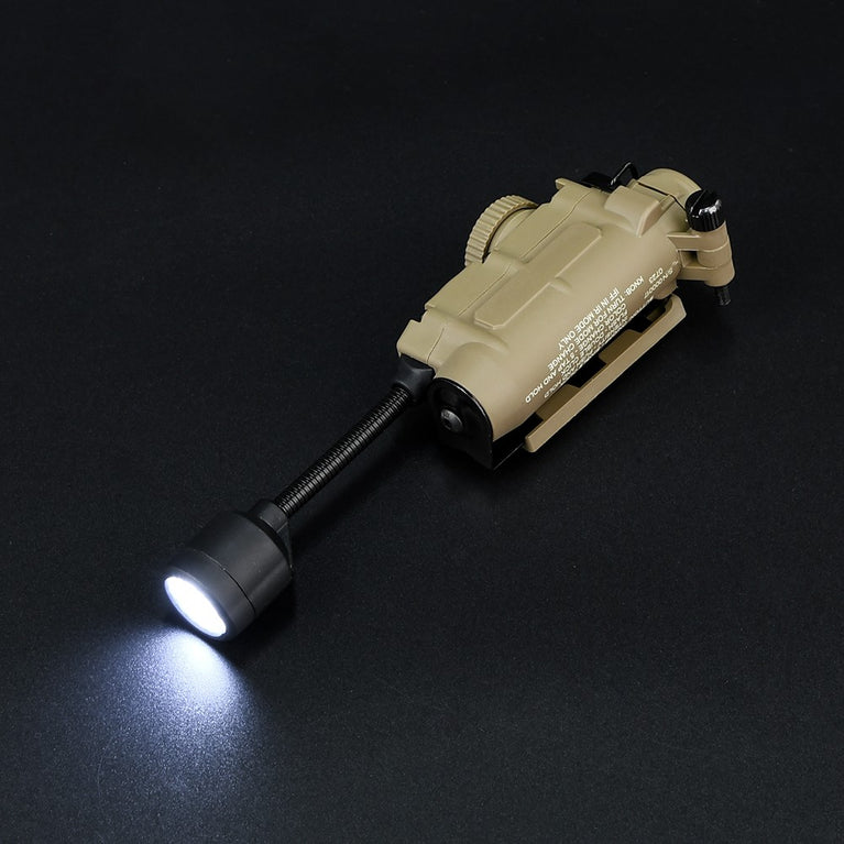 TORCIA TATTICA LED/IR PER ELMETTI E TATTICO TAN WADSN