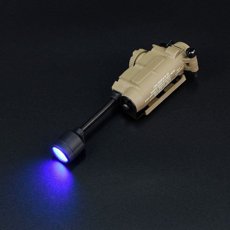 TORCIA TATTICA LED/IR PER ELMETTI E TATTICO TAN WADSN