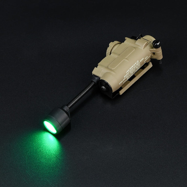 TORCIA TATTICA LED/IR PER ELMETTI E TATTICO TAN WADSN