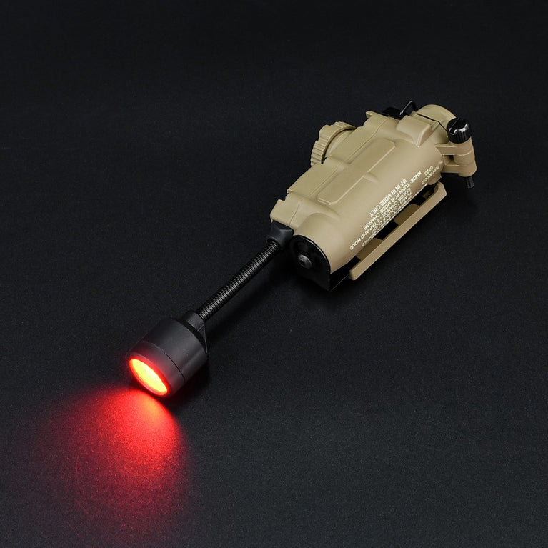 TORCIA TATTICA LED/IR PER ELMETTI E TATTICO TAN WADSN