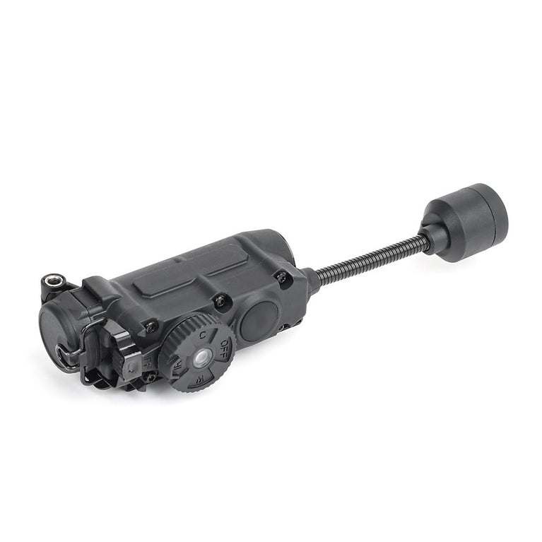 TORCIA TATTICA LED/IR PER ELMETTI E TATTICO NERO WADSN