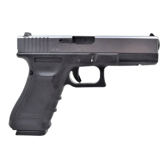 PISTOLA G17 SILVER A GAS WE