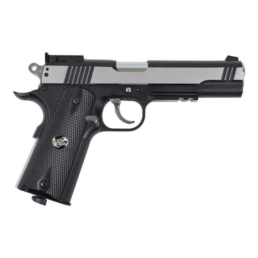PISTOLA A CO2 1911 U.S. COMBAT NERA/SILVER WIN GUN