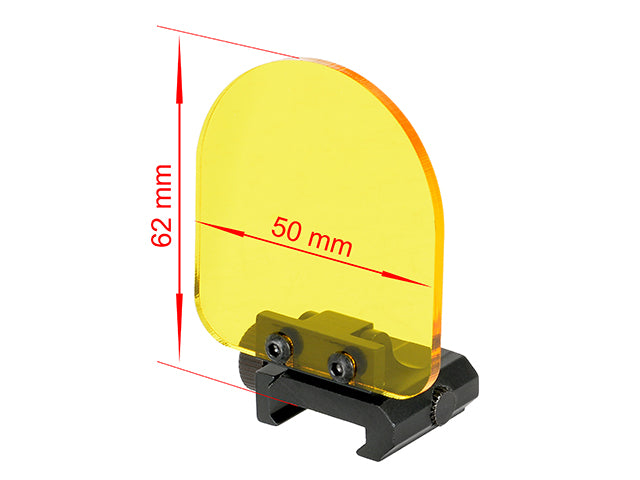 VETRINO PROTETTIVO DA RAIL PER MIRINI REFLEX BIG DRAGON