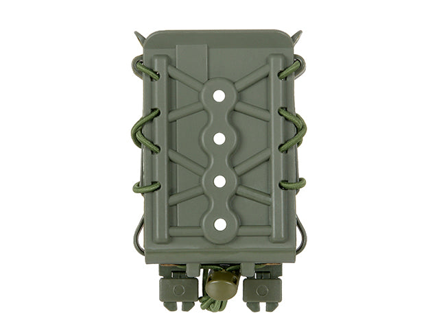 TASCA UNIVERSALE PORTA CARICATORE CAL. 5.56/7.62 IN POLIMERO VERDE