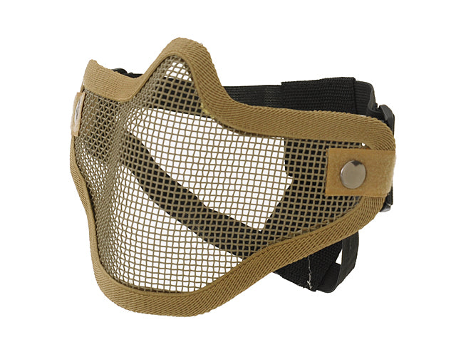 MASCHERA PROTETTIVA MEZZA FACCIA IN ACCIAIO V. 1 COYOTE WOSPORT