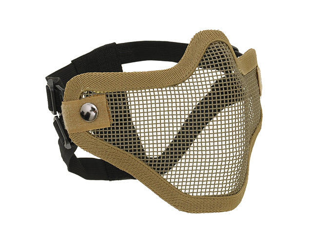 MASCHERA PROTETTIVA MEZZA FACCIA IN ACCIAIO V. 1 COYOTE WOSPORT