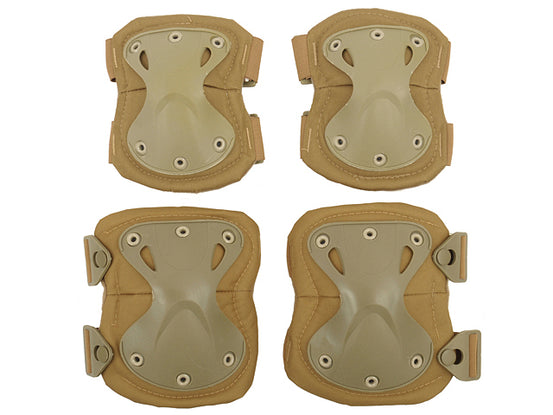 SET COMPLETO DI GINOCCHIERE E GOMITIERE TAN WOSPORT