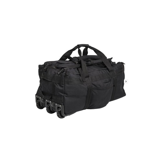 Borsone Trolley con ruote colore Nero MILTEC