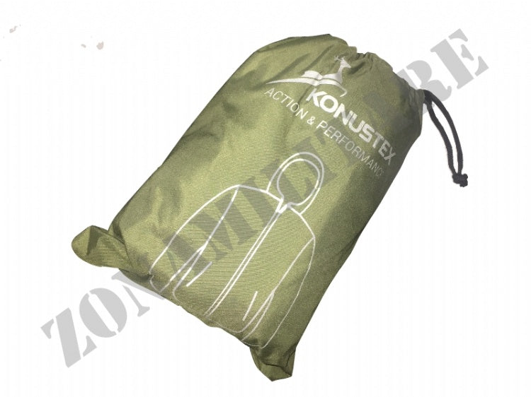 Giacca Antipioggia Amodo Konustex Colore Verde