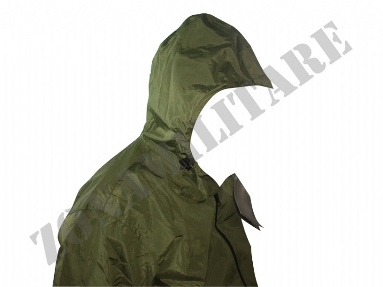 Giacca Antipioggia Amodo Konustex Colore Verde