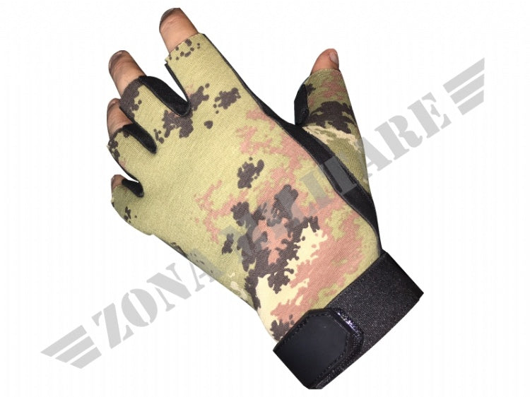 Guanti Eumar Mezze Dita Colore Vegetato Neoprene
