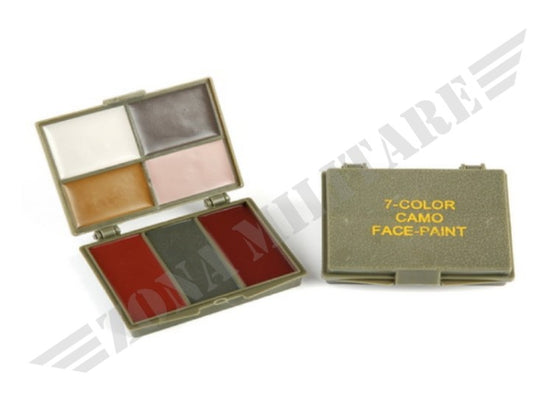 Creme Di Mascheramento Box A 7 Colori Fosco