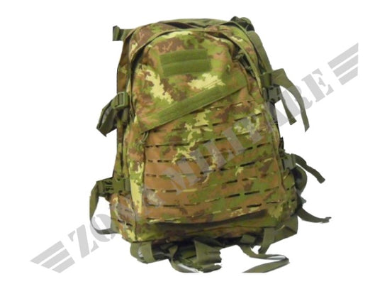 Zaino Eumar Vegetato 60Lt Impianti Molle Taglio Laser