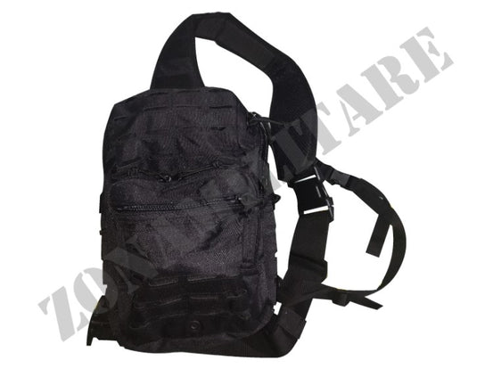 Monospalla Lc Nero Con Molle A Taglio Laser Openland