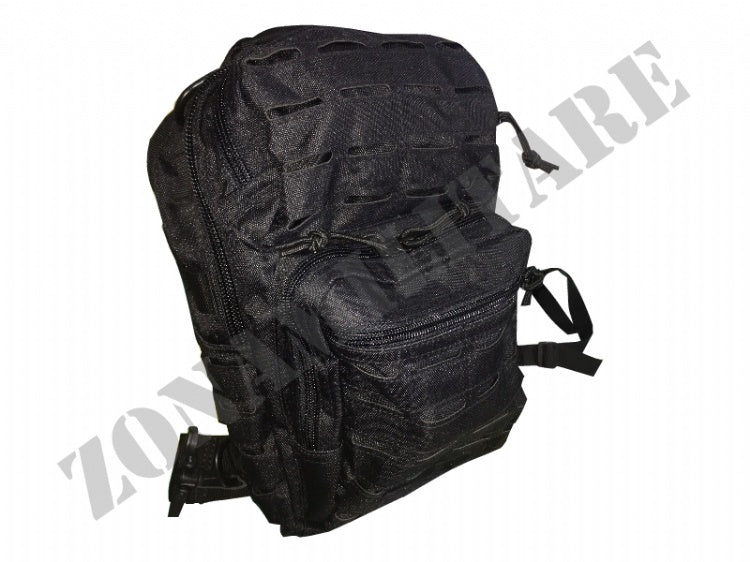 Monospalla Lc Nero Con Molle A Taglio Laser Openland