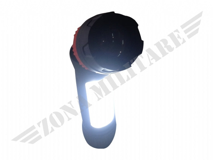 Torcia Konuslight-9 Zoom + Led Bianco E Rosso
