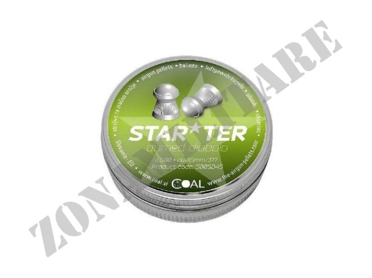 Piombini Diabolo Cal.4.5 Pz500 TESTA TONDA COAL