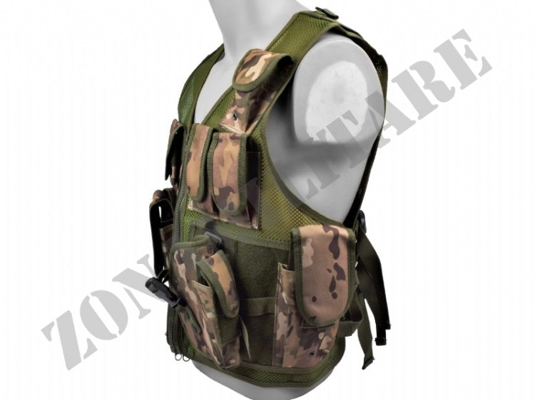 Tactical Vest Giubbino Tattico Royal Multicam
