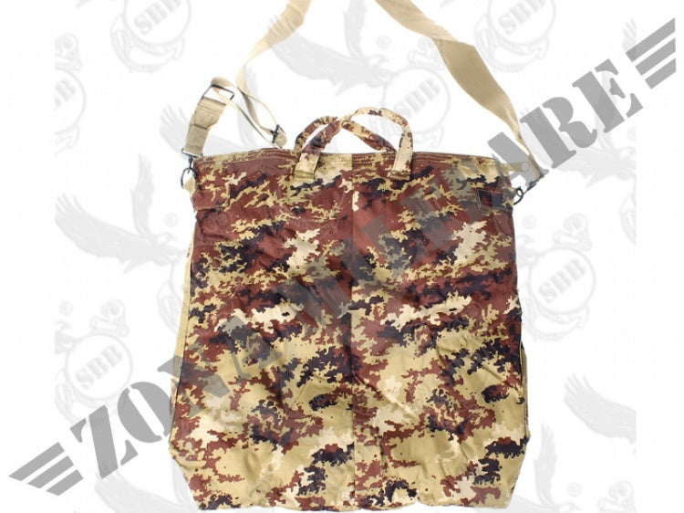 Borsa Porta Casco C/Tracolla Vegetato
