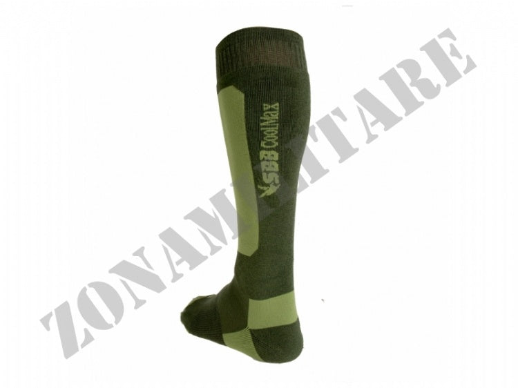 CALZE COOLMAX COLORE VERDE SBB