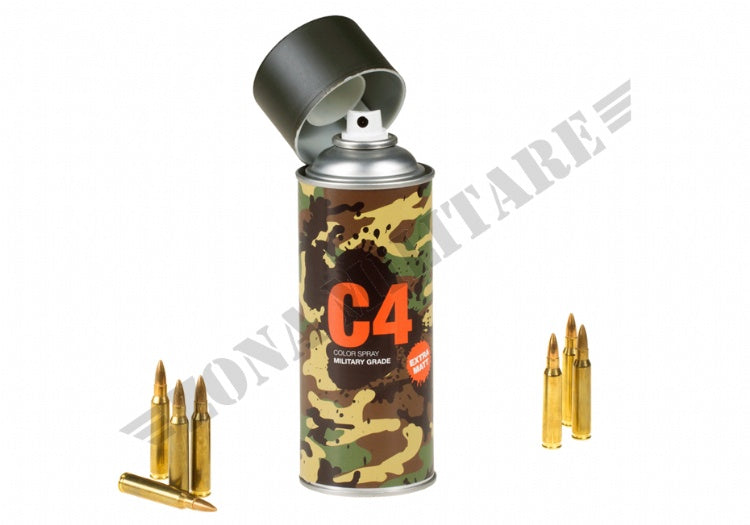 Vernice C4 Mil Grade Color Spray Ral 6006 Armamat