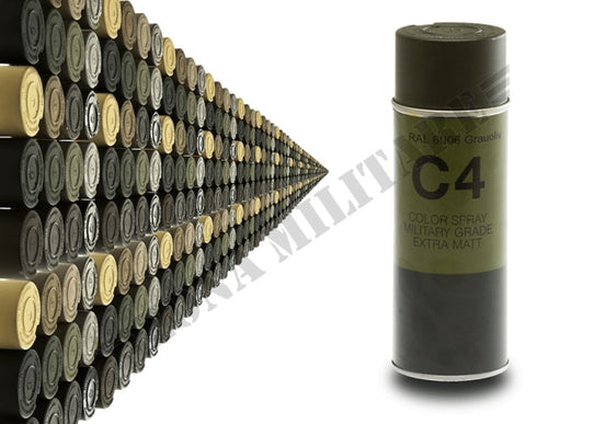 Vernice Spray C4 Mil Grade Ral 6006 Armamat