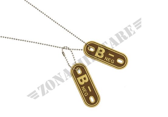 Piastrine Gommate Jtg Desert Gruppo B Negativo