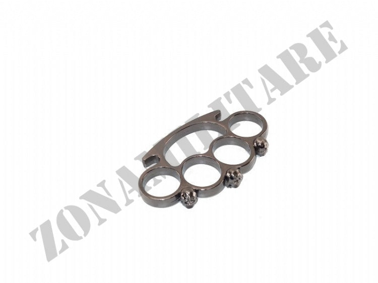 Noccoliera Colore Bronzo Americana Con Teschi