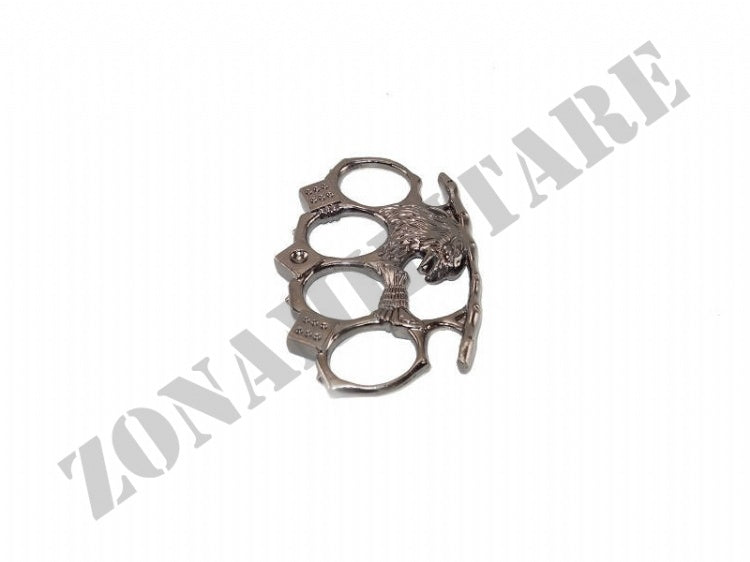 NOCCOLIERA CROMATA IN ACCIAIO