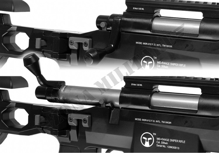 Fucile Ms700 Bolt Action Sniper Rifle Black Ares