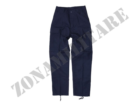 Pantalone Bdu Rip Stop Colorazione Blu Fostex